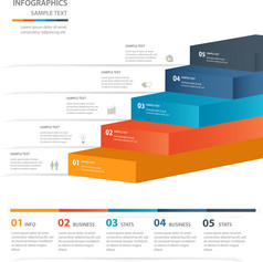 现代业务步骤成功图表和图有用的为infographics和演讲