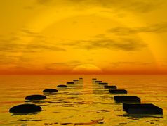 哪一个道路的太阳决定概念不同的步骤在的海洋渲染哪一个道路的太阳决定概念渲染