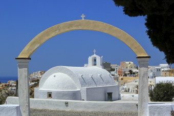 小白色教堂aio一天圣托里尼岛岛希腊小白色教堂aio圣托里尼岛岛希腊