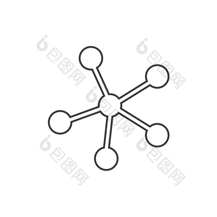 连接图标向量插图平设计连接设备的互联网连接连接图标向量插图平设计连接