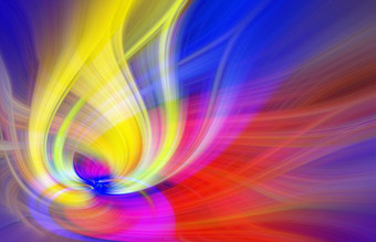 美丽的摘要背景图形现代艺术色彩斑斓的花分形摘要艺术数字幻想效果时尚的桌面壁纸未来主义的电脑生成的分形模式横幅设计