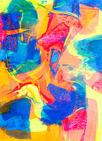 美丽的色彩斑斓的混合摘要流体绘画丙烯酸充满活力的颜色油漆时尚的壁纸为技术波流漩涡流体大理石艺术纹理首页装饰当代艺术背景