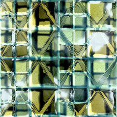 呈现颜色组合有创意的图形backgrpound与玻璃摘要马赛克艺术作品呈现玻璃摘要马赛克艺术作品