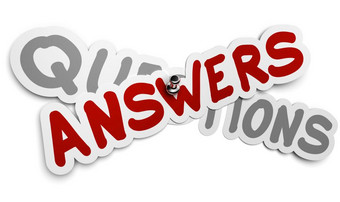 一个回答贴纸固定使用图钉在灰色词问题白色背景常见问题解答概念问题和答案