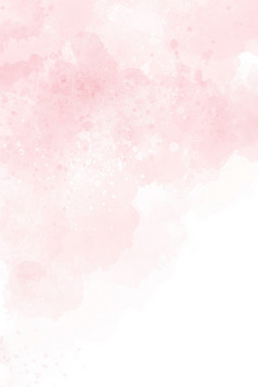 粉红色的水彩背景摘要纹理与颜色飞溅设计