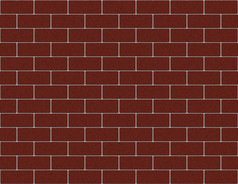 呈现无缝的红色的棕色（的）颜色砖块墙背景