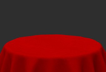 呈现空红色的桌布使用<strong>中国</strong>人<strong>婚</strong>礼聚会，派对复制空间灰色的背景