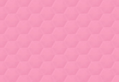 呈现无缝的现代粉红色的六角形状模式瓷砖设计墙纹理背景