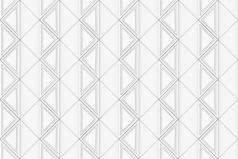 呈现无缝的现代白色广场网格瓷砖模式设计墙纹理背景