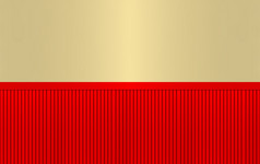 呈现豪华的红色的平行模式面板金墙背景