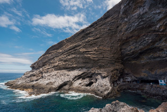 隐藏的房子的旅游吸引力海盗洞穴<strong>毛孔</strong>坎德拉里亚棕榈岛金丝雀岛屿西班牙