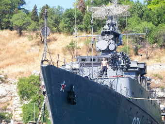共和国克里米亚塞瓦斯托波尔7月船只的黑色的海舰队俄罗斯的庆祝活动的一天的俄罗斯海军塞瓦斯托波尔船只的黑色的海舰队俄罗斯的庆祝活动的一天的俄罗斯海军塞瓦斯托波尔