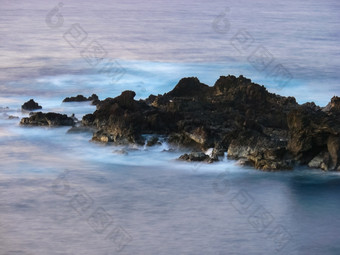 复活节岛海岸线复活节岛海岸岩石和海洋复活节岛海岸线复活节岛海岸岩石海洋