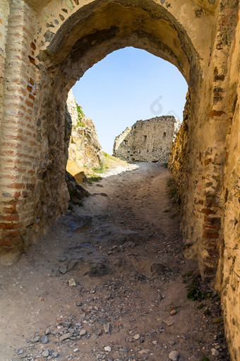 著名的卢比堡垒特兰西瓦尼亚罗马尼亚卢比城堡堡垒卢比