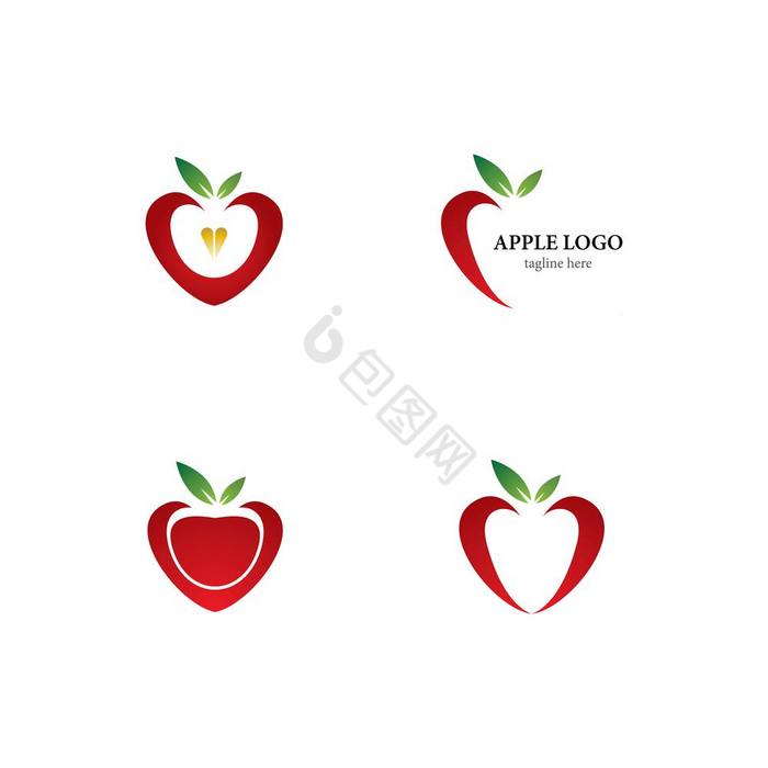 苹果标志模板插图图片