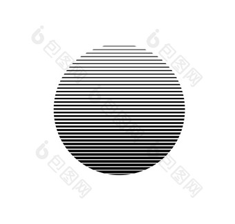 简约几何设计为标志黑色的和白色颜色简单的数字元素为图形网络设计模板为打印纺织包装装饰摘要向量插图