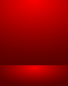 空红色的颜色工作室房间奢侈品背景摘要梯度红色的使用背景为显示产品设计网络模板向量插图
