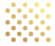 黄金波尔卡点模式色彩斑斓的假期背景向量摘要背景