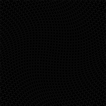 摘要黑色的和白色波网格条纹几何无缝的模式向量插图