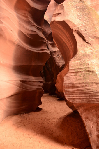 美丽的视图红色的岩石砂岩槽峡谷亚利桑那州