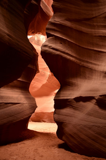 美丽的羚羊峡谷红色的岩石槽峡谷亚利桑那州