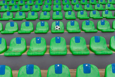 椅子的足球场