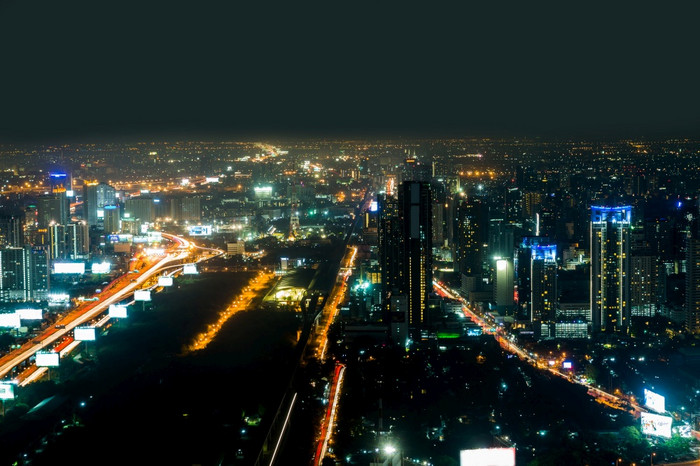 曼谷城市晚上泰国夜间图片