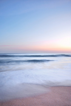 海波的海滩日落时间
