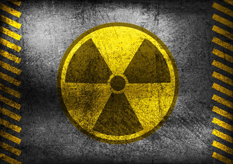 核辐射象征难看的东西墙向量背景