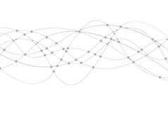 几何科技波浪行背景几何科技波浪行摘要背景灰色曲线图形设计