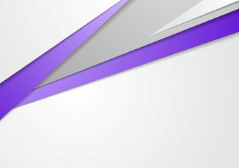 科技摘要企业背景科技宣传册设计与紫色的颜色条纹