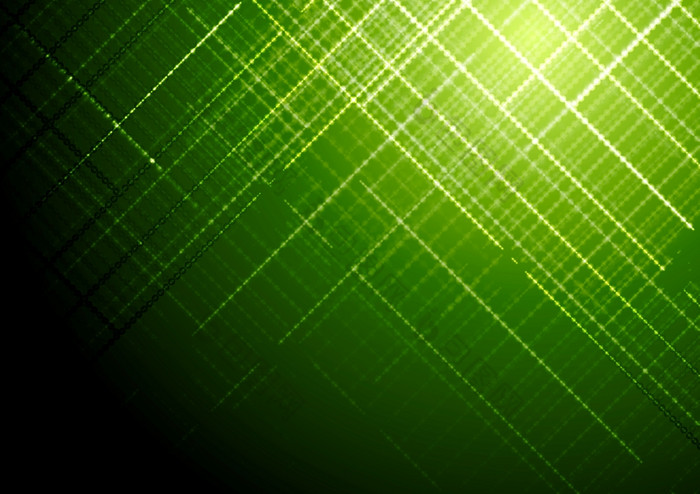 黑暗绿色闪亮的科技宣传册背景黑暗绿色闪亮的科技摘要背景