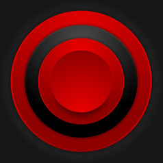 摘要企业红色的黑色的圈设计