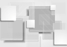 灰色科技广场背景灰色科技摘要背景几何形状单色设计技术企业插图