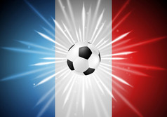 欧洲足球冠军法国背景欧洲足球冠军法国明亮的背景