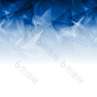 低聚科技宣传册蓝色的设计几何技术<strong>摩天</strong>观景轮模板背景低聚科技宣传册设计