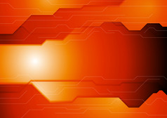 黑暗橙色高新技术概念背景黑暗橙色高新技术企业背景