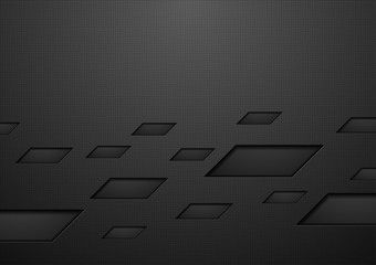 摘要黑色的几何技术图形背景摘要黑色的几何技术背景