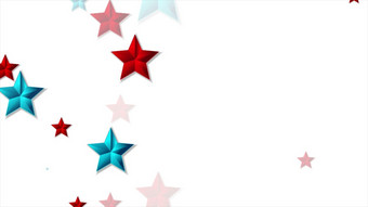 红色的和蓝色的闪亮的星星摘要背景美国颜色设计红色的和蓝色的闪亮的星星摘要背景