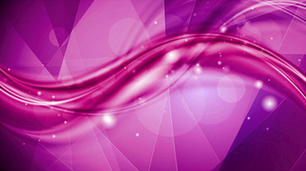 明亮的紫色的闪亮的科技波浪背景