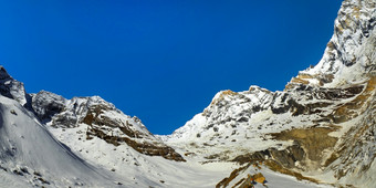安纳普尔纳峰范围从安纳普尔纳峰基地营长途跋涉安纳普尔纳峰基地营安纳普尔纳峰保护区域喜马拉雅山脉尼泊尔亚洲安纳普尔纳峰范围从安纳普尔纳峰基地营安纳普尔纳峰保护区域喜马拉雅山脉尼泊尔
