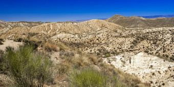 塔伯纳沙漠自然储备特殊的保护区域热沙漠气候地区塔伯纳阿尔梅里亚安达卢西亚西班牙欧洲