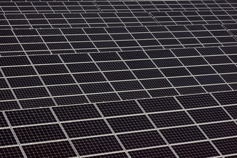 绿色能源从太阳能系统面板