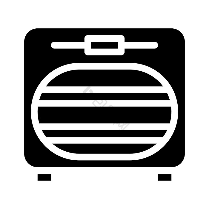 环境卫生烤箱字形图标向量环境卫生烤箱标志图片