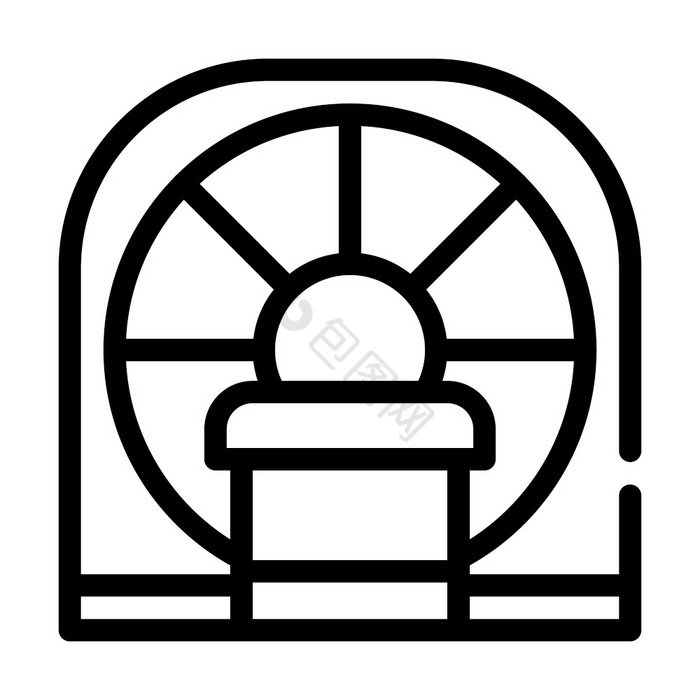 核磁共振医疗机行图标向量核磁共振医疗机标图片