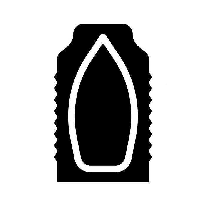 妇科栓剂字形图标向量妇科栓剂标志孤立的轮图片