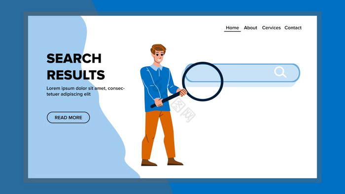 搜索结果网络引擎互联网网站页面浏览器搜索图片