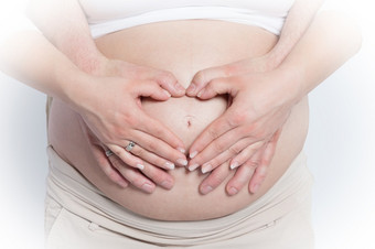 肚子怀孕了女人她等待为奇迹的肚子怀孕了女人她等待为奇迹