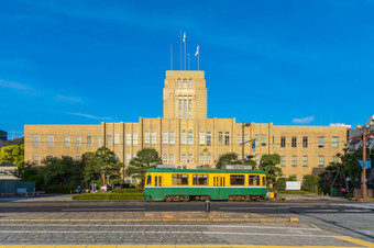 鹿儿岛城市大厅市中心中心九州日本