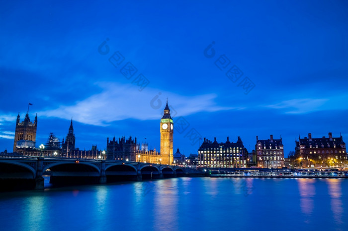 伦敦天际线与大我和房子议会《暮光之城》
